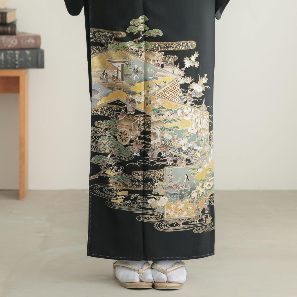 T412 屏風　平安絵図
